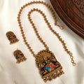 Meenakari pendant ball chain V2