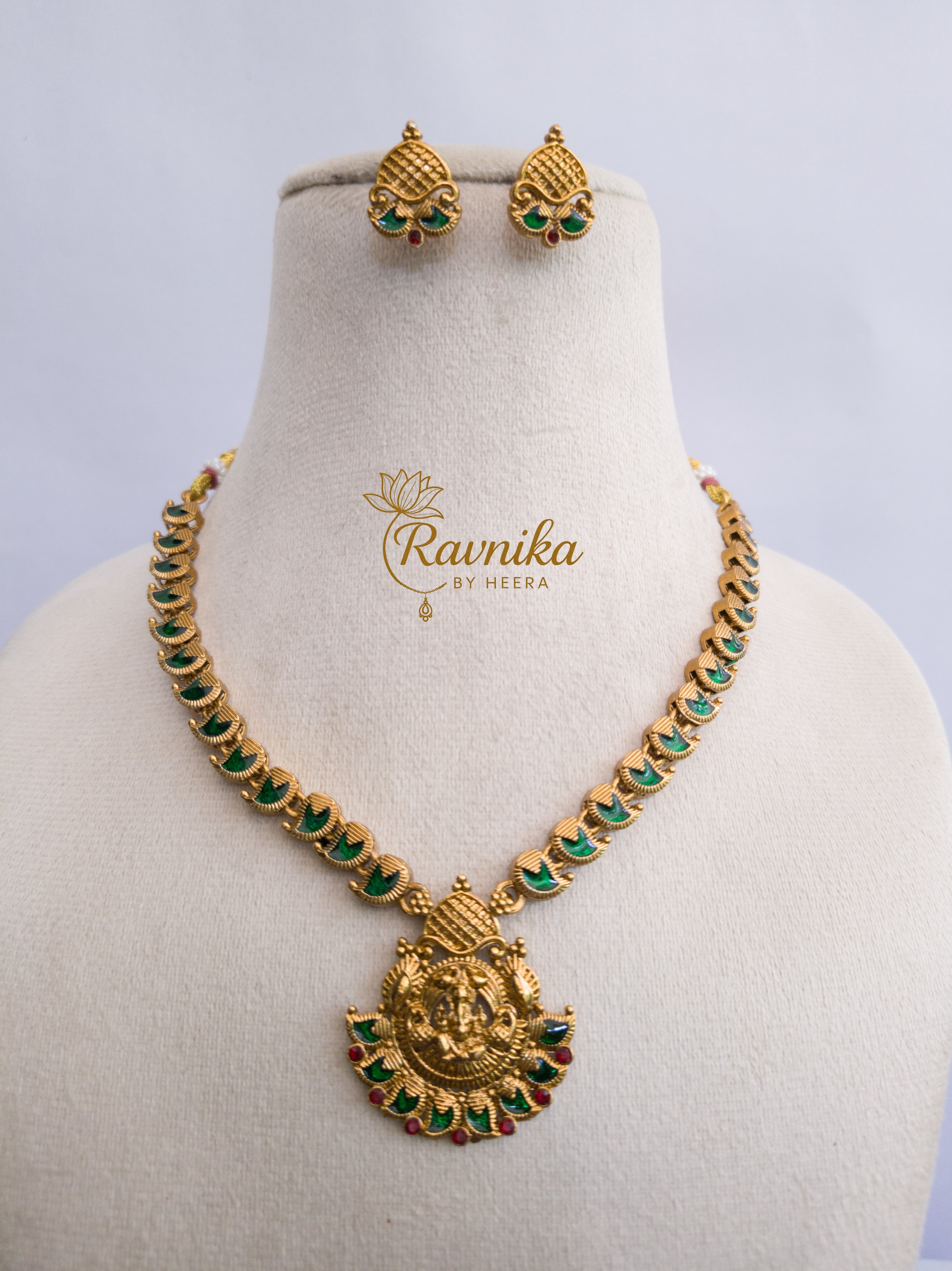 Ganesha mango necklace 1