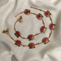 Lotus anklet