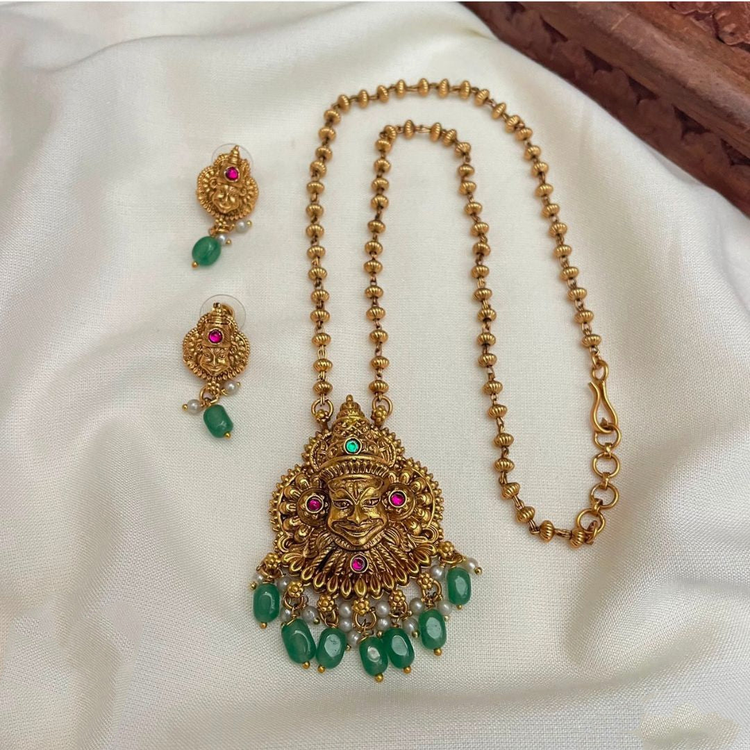 Kathakali pendent set 2