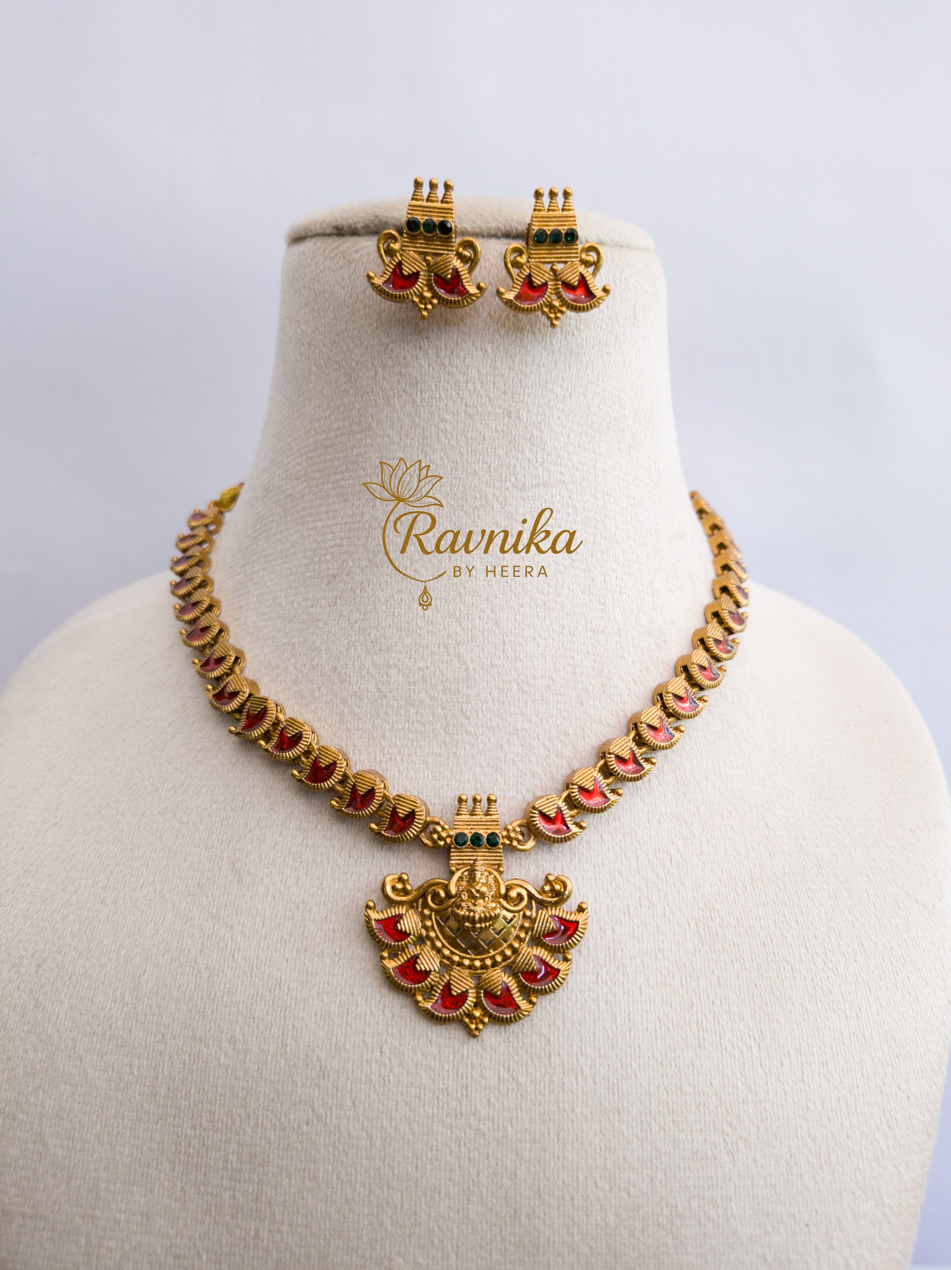 Ganesha mango necklace 1