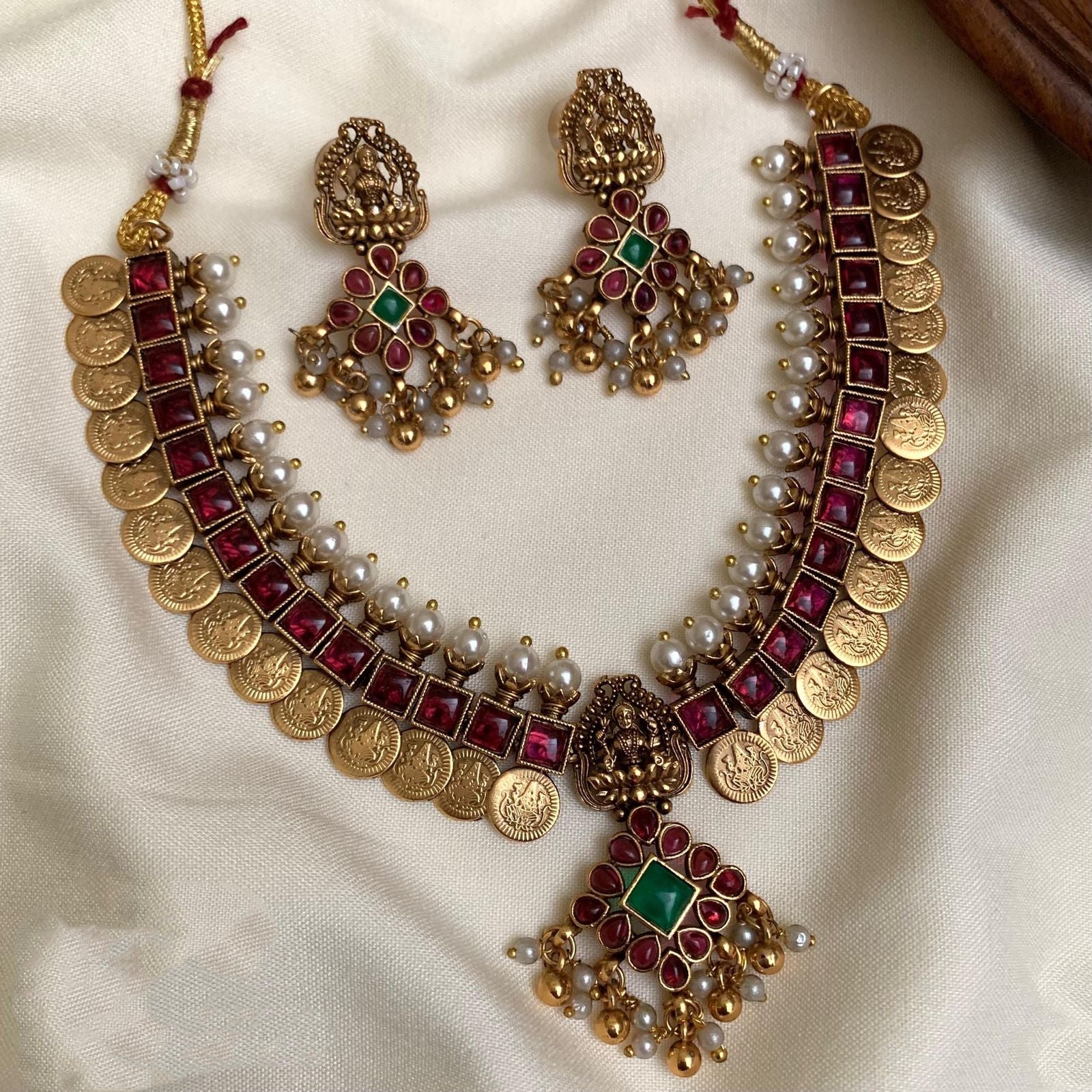 Kemp x  coin necklace( multi)