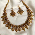Devasena coin necklace