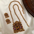 Meenakari pendant ball chain V3
