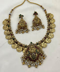 Coin x lakshmi necklace