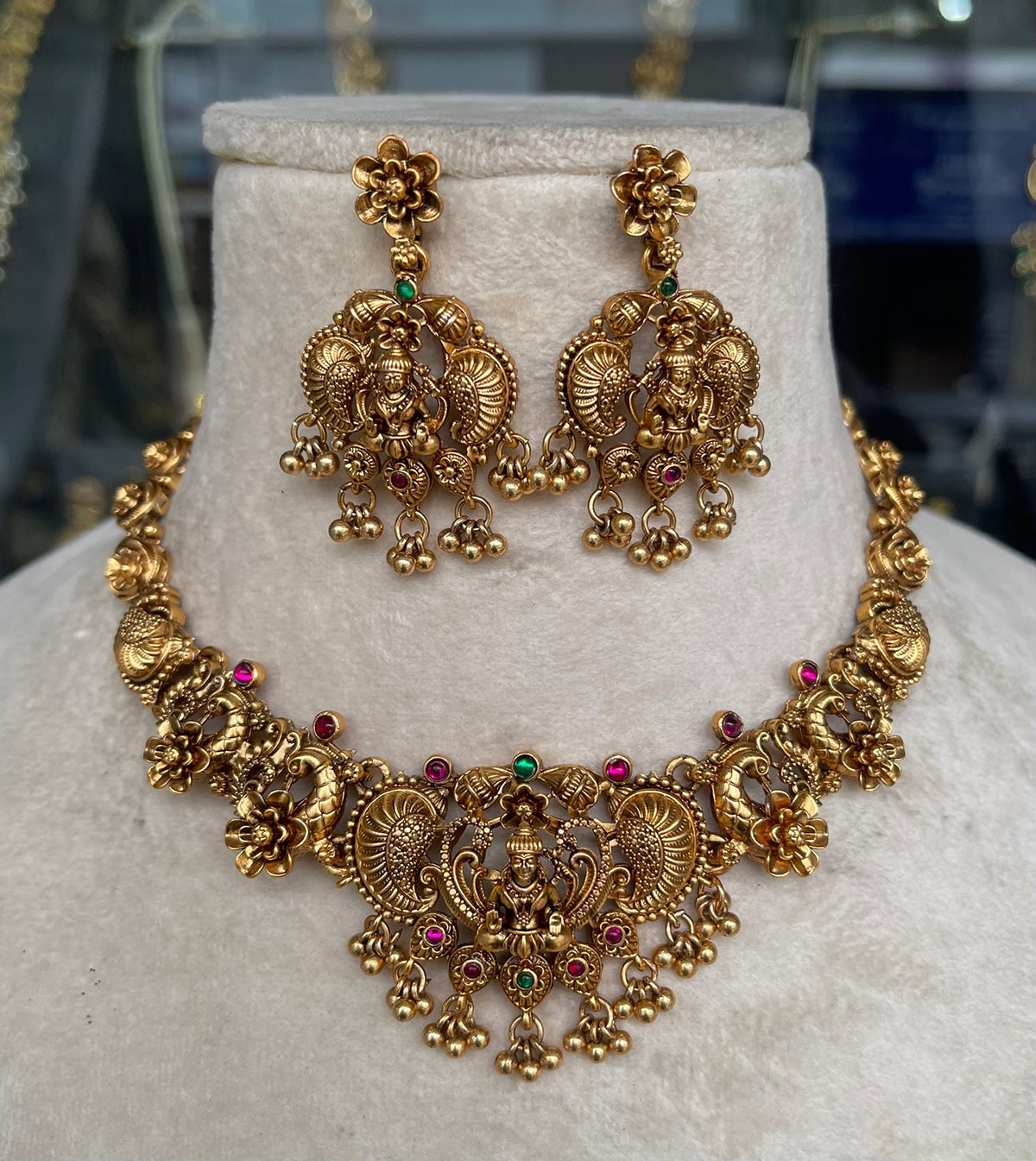 Lakshmi nagas necklace 5