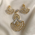 Diamond replica pendant set 4